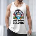 Wild About Reading Book Lover Penguin Men Tank Top