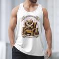 Wise Owl Reading Books Men Tank Top