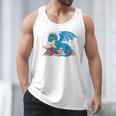In A World Full Of Bookworms Be A Book Dragon Men Tank Top