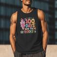 100th Day Of School Teacher Floral 100 Days In The Books Men Tank Top 100th Day Of School Teacher Floral 100 Days In The Books Men Tank Top