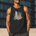 Alice In Wonderland Characters Lewis Carroll Book Lover Men Tank Top