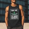 Alien Quote Take Me To Your Readers Sci-Fi Ufo Book Lover Men Tank Top Alien Quote Take Me To Your Readers Sci-Fi Ufo Book Lover Men Tank Top