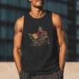 Attila The Hun Reading A Book Men Tank Top Attila The Hun Reading A Book Men Tank Top