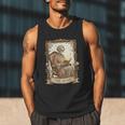The Aunt Tarot Card Women Skeleton Aunty Book Lover Men Tank Top The Aunt Tarot Card Women Skeleton Aunty Book Lover Men Tank Top