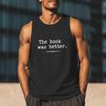 Author Typewriter The Book Was Better Men Tank Top Author Typewriter The Book Was Better Men Tank Top