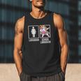 Back To School Library Unicorn Book Lover School Librarian Men Tank Top