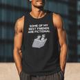 Some Of My Best Friends Are Fictional Book Lover Nerd Men Tank Top