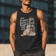 Book And Dog Lover Bookworm Reader Book Lover Men Tank Top