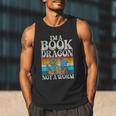 Im a Book Dragon Not a Worm Dragon Men Tank Top