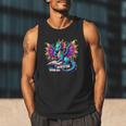 Book Dragon Reading Men Tank Top Book Dragon Reading Men Tank Top