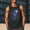 Book Fantasy Art Beautiful Elf Princess Fairy Men Tank Top