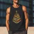 Book Lover Christmas Graphic For Librarians Men Tank Top Book Lover Christmas Graphic For Librarians Men Tank Top