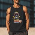 Book Lover Cute Baby Dragon Reading Men Tank Top