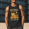 Book Lover Moth Mothman Book Club Reading Into Shadows Men Tank Top