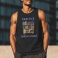 Book Lover Pun Practice Shelf-Care Men Tank Top