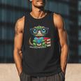 Book Lover Reading Iguana Men Tank Top Book Lover Reading Iguana Men Tank Top