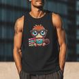 Book Lover Reading Platypus Men Tank Top