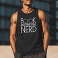 Book Nerd Retro Style Readers Librarians Authors Bookworms Men Tank Top