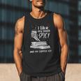 I Like My Book Spicy Read Reading Librarian Men Women Kids Men Tank Top
