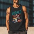 Booked And Busy Cool Coffee Reading Relaxing Books Men Tank Top Booked And Busy Cool Coffee Reading Relaxing Books Men Tank Top
