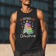 All Booked For Christmas Book Lovers Xmas Tree Women Men Tank Top