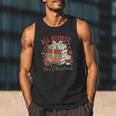 All Booked For Christmas Coquette Xmas Book Club Book Lovers Men Tank Top