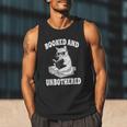 Booked And Unbothered Cat Reading Book Lovers Men Tank Top Booked And Unbothered Cat Reading Book Lovers Men Tank Top