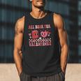 All Booked For Valentine Book Librarian Teacher Women Kids Men Tank Top