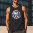 Bookish Penguin Heart A Readers Love Penguins Men Tank Top