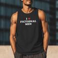Bookish Quote Reading Lover I Love Fictional Men Men Tank Top Bookish Quote Reading Lover I Love Fictional Men Men Tank Top