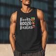 Books Booze And Besties Book Lover Bestie Squad Twinning Men Tank Top Books Booze And Besties Book Lover Bestie Squad Twinning Men Tank Top