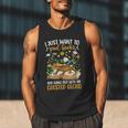 Books And Crested Gecko Owner Crestie Lover Men Tank Top