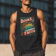 Books Are Just Word Tacos Shirt Book Shirts Reader Men Tank Top