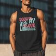 Books Are My Love Language Book Lover Reading Men Tank Top Books Are My Love Language Book Lover Reading Men Tank Top