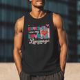 Books Are My Love Language Men Tank Top