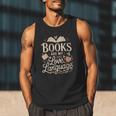Books Are My Love Language Reader And Book Lover Bookworms Men Tank Top