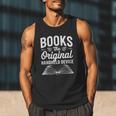 Books The Original Handheld Device Book Reading Men Tank Top Books The Original Handheld Device Book Reading Men Tank Top