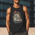 I Like Books More Than People Reading Reader Bookworm Saying Men Tank Top I Like Books More Than People Reading Reader Bookworm Saying Men Tank Top
