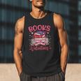 Books Are My Valentine Coquette Bow Book Flower Girl Women Men Tank Top Books Are My Valentine Coquette Bow Book Flower Girl Women Men Tank Top