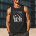 The Bookshelf Of a Hopeless Romantic Rom-Com Reading Bookish Men Tank Top