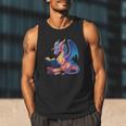 Bookworm Book Lover Women Girls Dragon Reading Men Tank Top