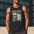 Born To Read Forced To Work Bookish Book Addict Book Lover Men Tank Top