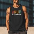 Bruh Read a Book Men Tank Top Bruh Read a Book Men Tank Top
