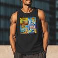 Comic Reader Comic Book Merch Vintage Reading Comic Books Men Tank Top