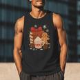 Cute Christmas Books Gingerbread Xmas Book Lover Teacher Men Tank Top Cute Christmas Books Gingerbread Xmas Book Lover Teacher Men Tank Top