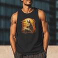 Cute Corgi Dog In Japanese Kimono With Book Men Women Girls Kids Men Tank Top