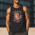 Cute Reading Outfit Book Lover Tee For Women Who Read Men Tank Top