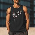 Dandelion Books Book Lover Reading Bookworm Reader Men Tank Top