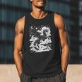 Dark Academia Fantasy Dragon Book Lover Bookish Goblincore Men Tank Top