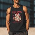 Dear Santa More Books Please Coquette Bow Books Christmas Men Tank Top